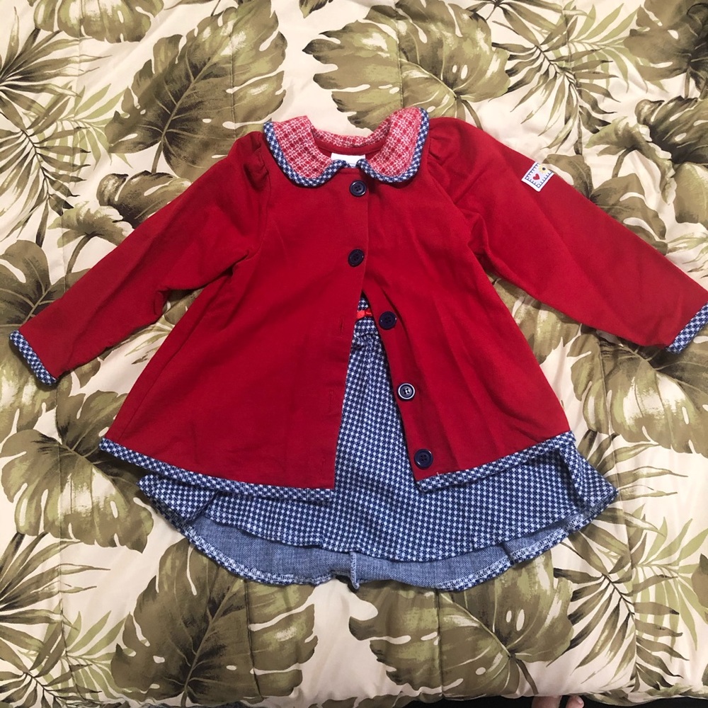 Vintage smock and skirt